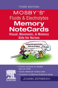 Mosby's® Fluids & Electrolytes Memory NoteCards - E-Book