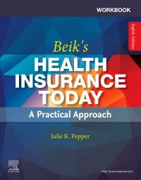 Workbook for Health Insurance Today - Elsevier eBook on VitalSource