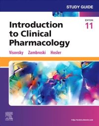 Study Guide for Introduction to Clinical Pharmacology - Elsevier eBook on VitalSource