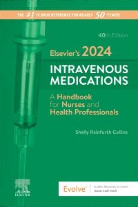 Elsevier’s 2024 Intravenous Medications - Elsevier E-Book on VitalSource