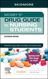 Mosby’s Drug Guide for Nursing Students with 2026 Update