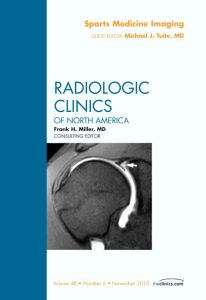 Sports Medicine Imaging, An Issue of Radiologic Clinics of North America