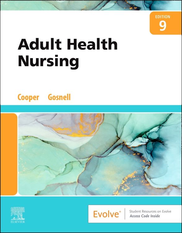 Adult Health Nursing 9th edition Kim Cooper ISBN