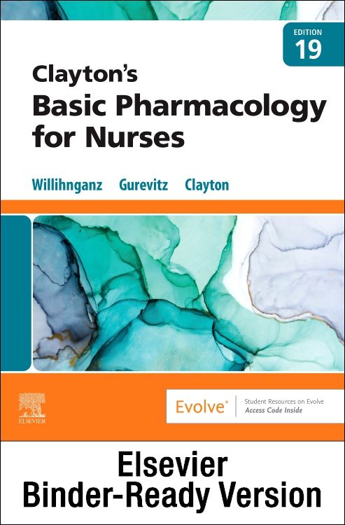 Clayton’s Basic Pharmacology For Nurses - Binder: 19th Edition ...