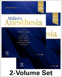 Miller's Anesthesia, 2-Volume Set